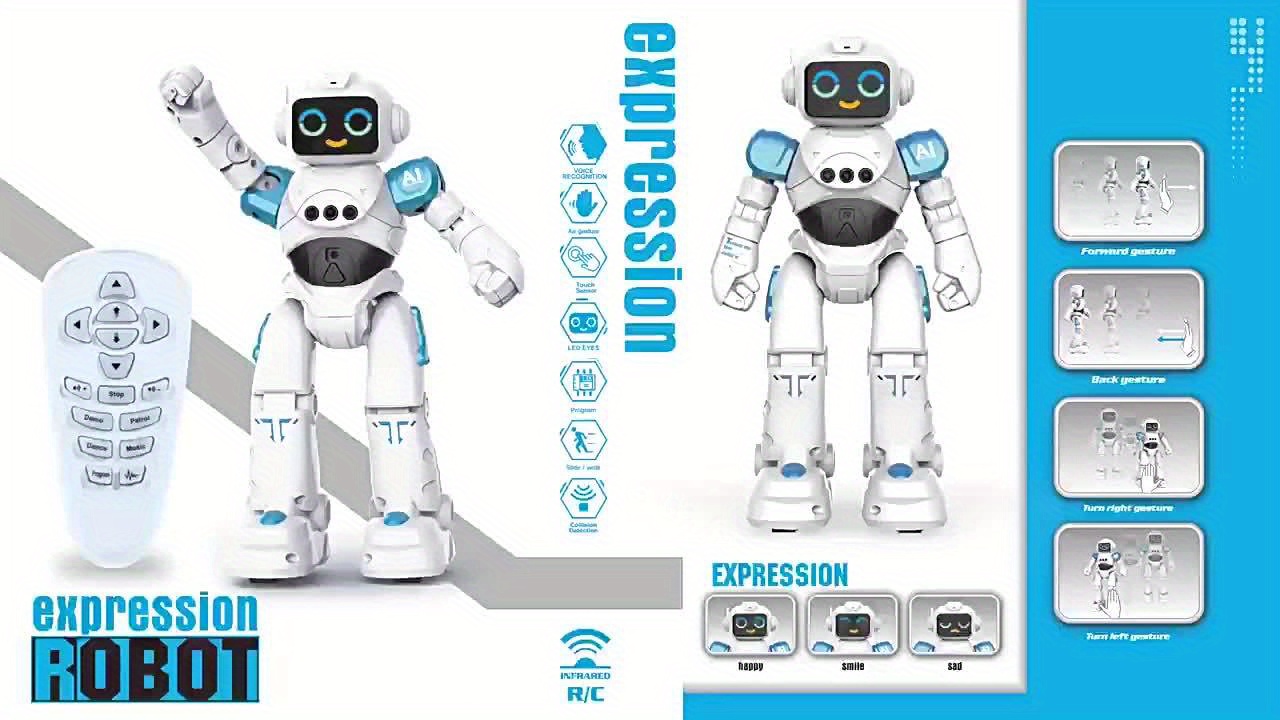 Giocattolo Robot Intelligente Robot Telecomandato 2.4ghz - Temu Italy