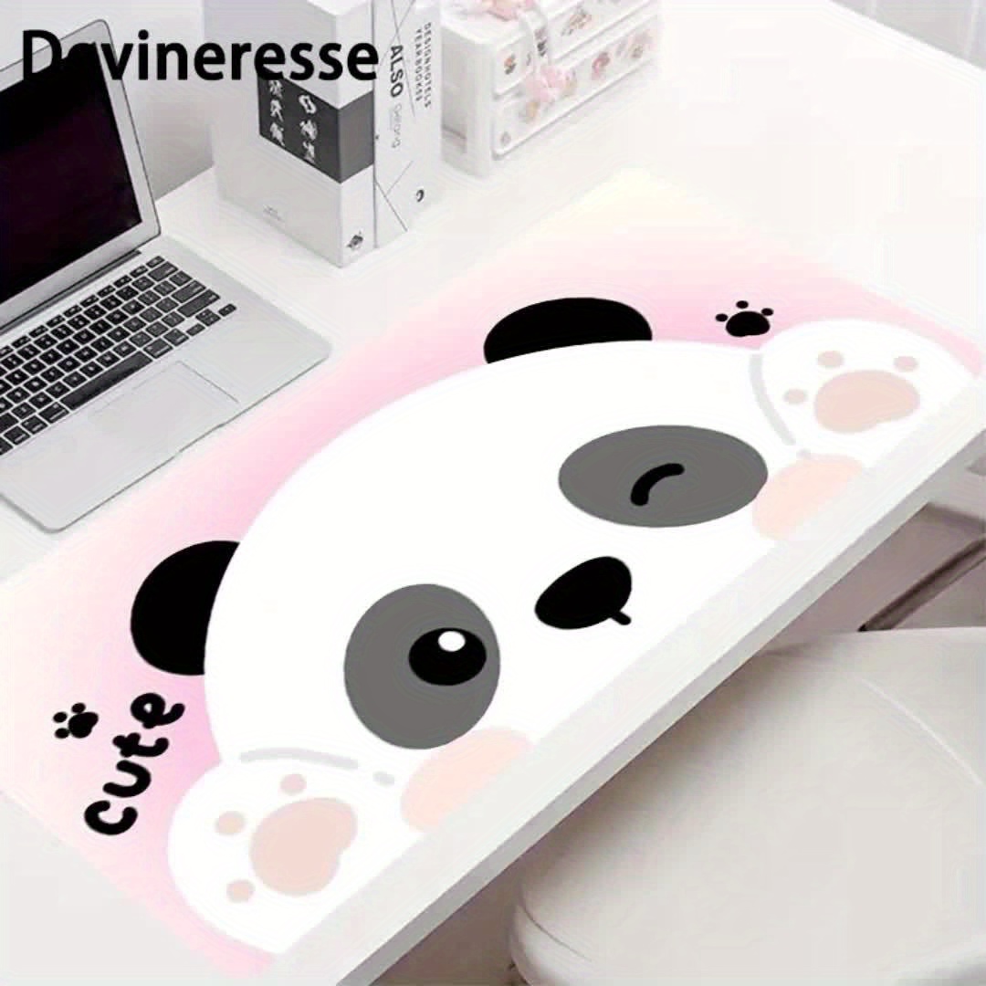 Crazy Panda Fille Stars Tapis De Souris PC Ordinateur Animal