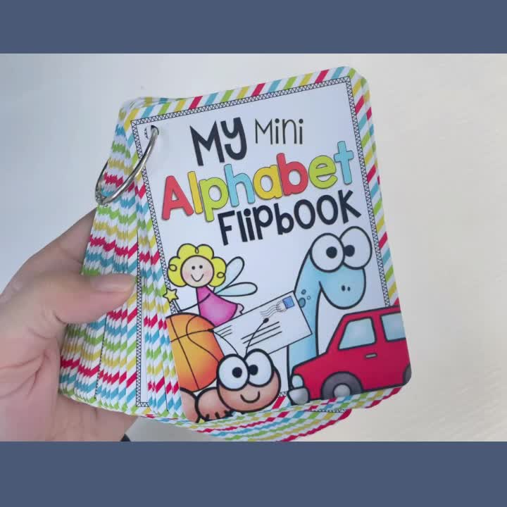 Alphabet Flip Books  Alphabet mini book, Flip book, Kids learning