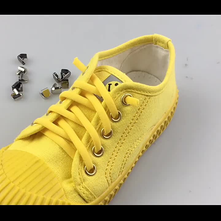 LUCKYKODOR 16 Pezzi Metallo per Lacci delle Scarpe Fibbia, Ferma Lacci  Scarpe Blocca Lacci Scarpe Metallo Fibbia Lacci Scarpe per Adulti, Bambini