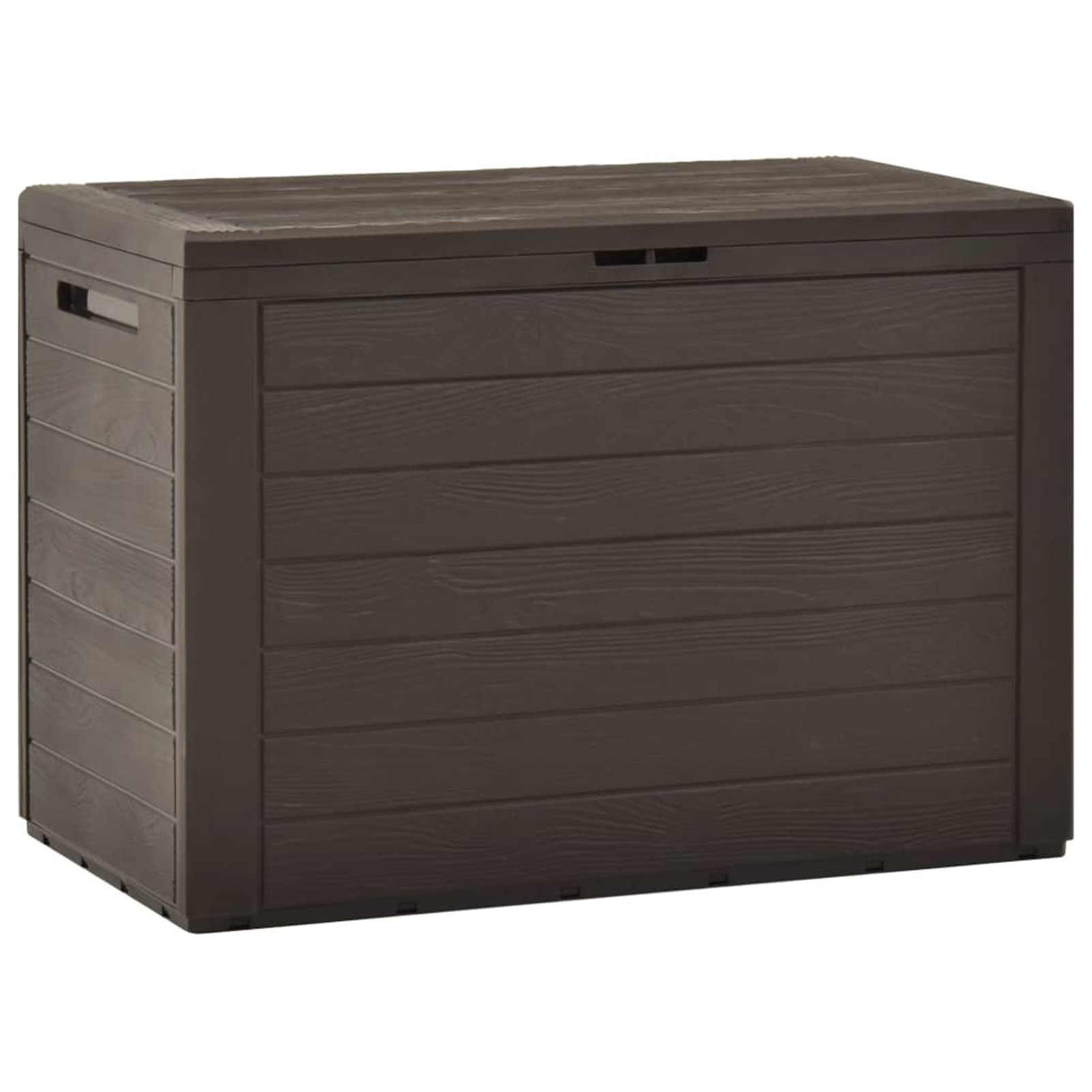 Garden Storage Box Brown 78x44x55cm, Box,cabinet,rack For Outdoor Storage