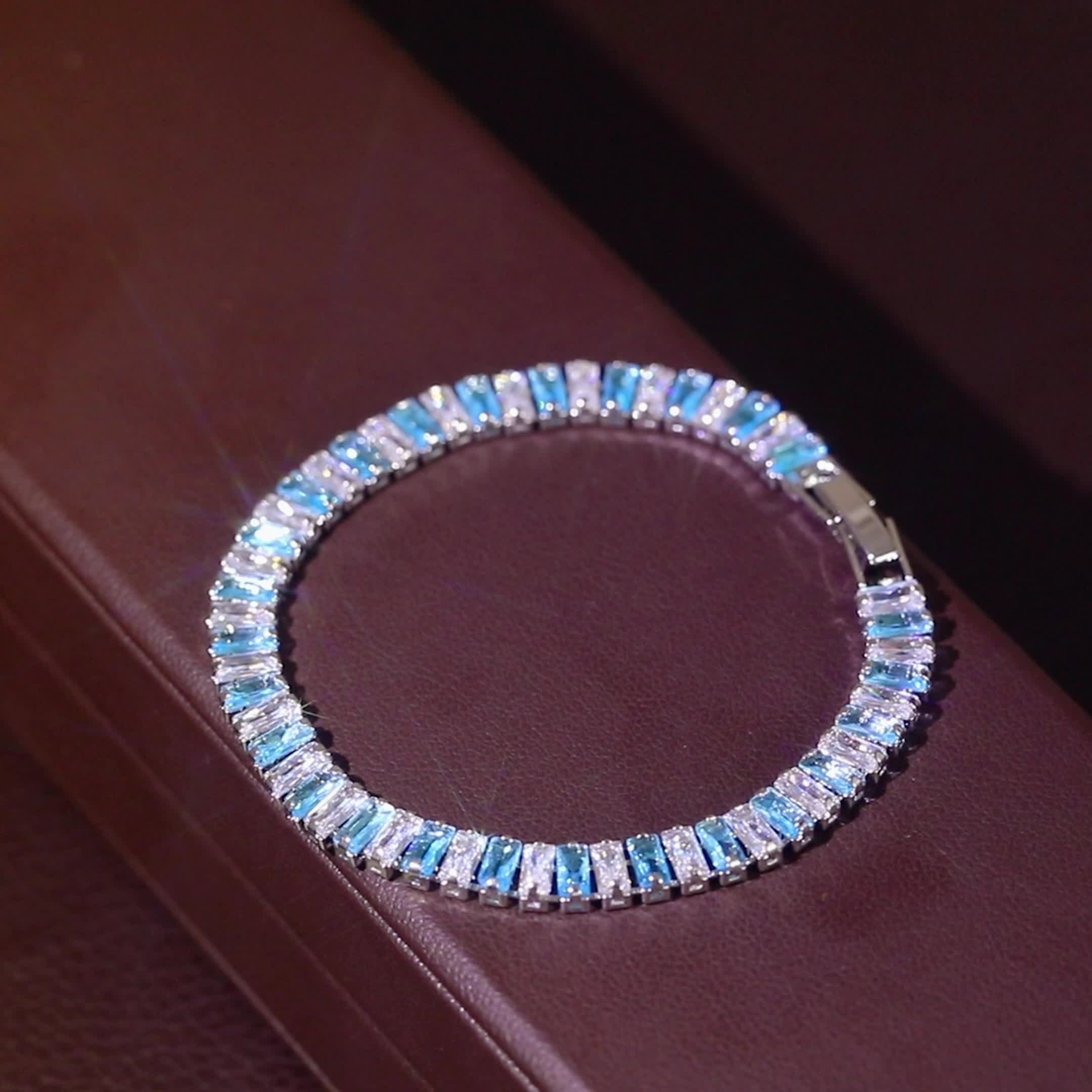 Golden Zircon Bracelet Jewelry