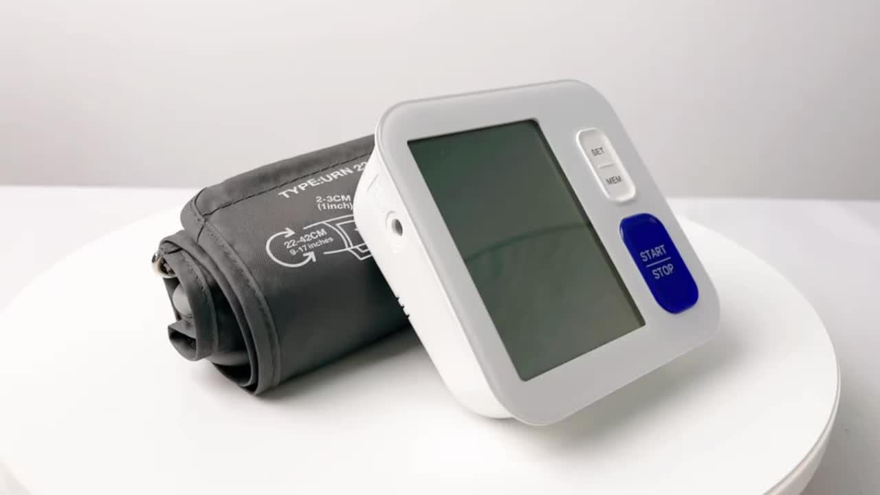 Upper Arm Blood Pressure Monitor, Automatic Digital BP Machine Blood  Pressure Cu