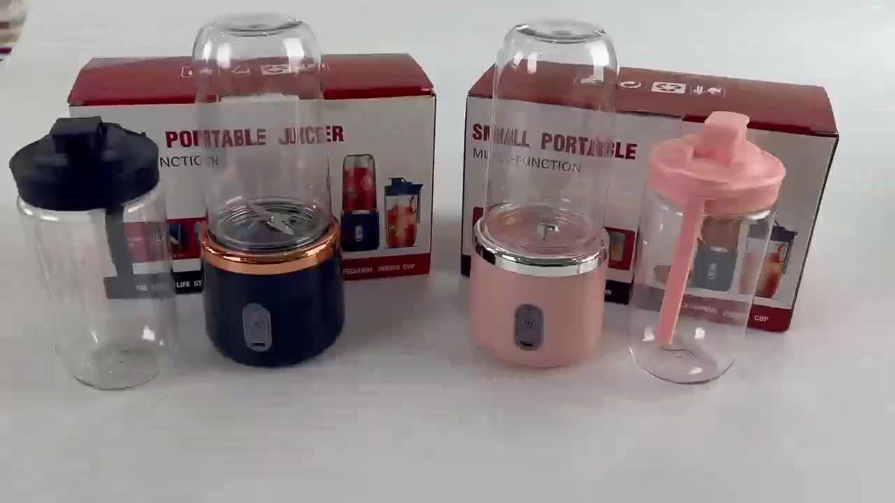 Exprimidor Multifuncional Portátil con Batería Recargable - Ligero - Vaso de PP de Grado, Adecuado para Uso Doméstico y al Aire Libre. Venta al por Mayor Transfronteriza. Juice Bar | Licuadora Ligera | Plástico Duradero - Imagen 12