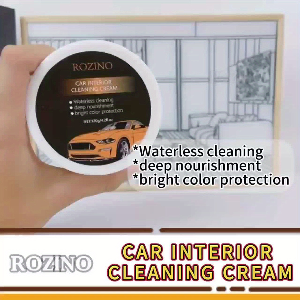 Car Iron Remover Cleaner & Car Interior Cleaner Kit For Car Hub Interior  Paint Remove Surface Rust Spot Deep Interior Decontamination - Temu  Philippines