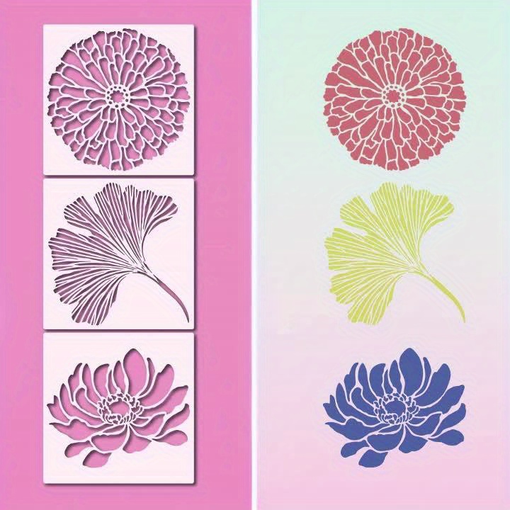 Chinese Ginkgo Stencil - Floral Wall Art for a Quick DIY Room Update