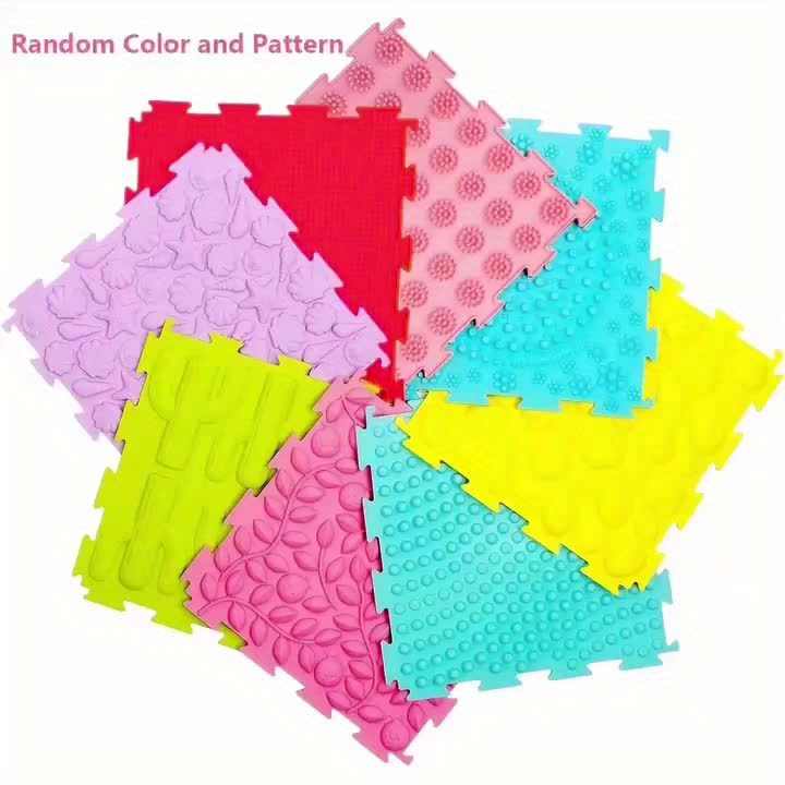 8pcs Interlocking Pilates Floor Mats for Home Fitness