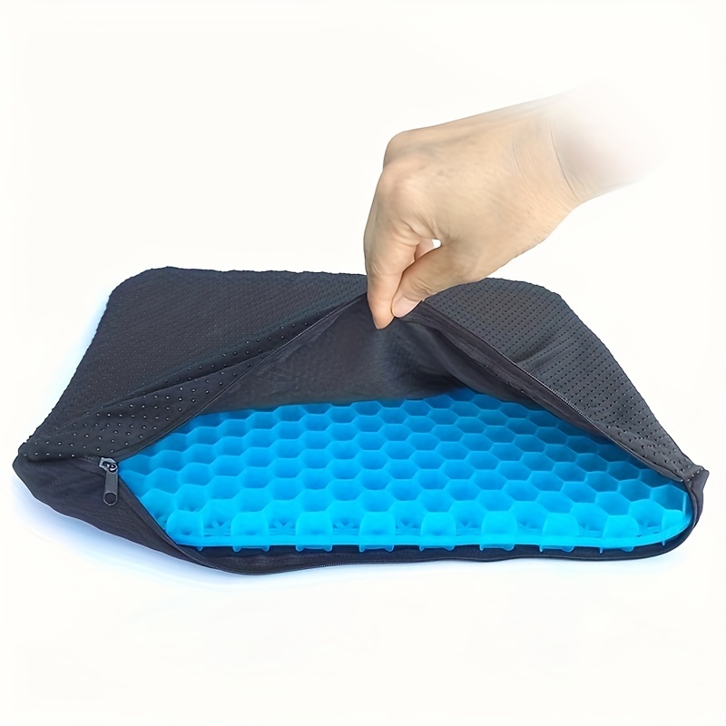 Gel Seat Cushion, Cooling Seat Cushion Extra Large Breathable Honeycomb Gel  Cush