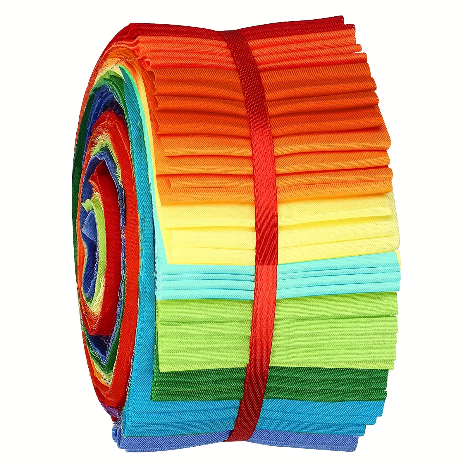 40pcs Jelly Roll Fabric Strips For Quilting, Fabric Jelly Rolls With  Different Patterns