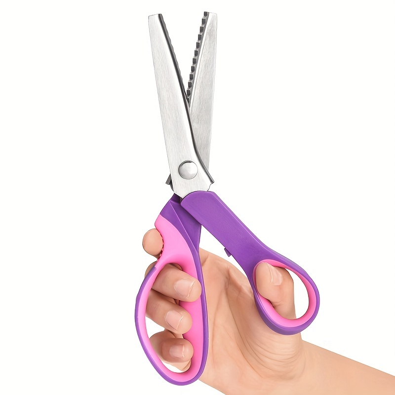 3pcs Colorful Loop Scissors, 8 Inch Adaptive Design, Right And Lefty  Support, Easy-Open Squeeze Handles