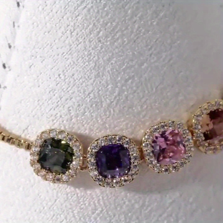 925 Sterling Silver Moissanite Rope Bracelet for Special Occasions