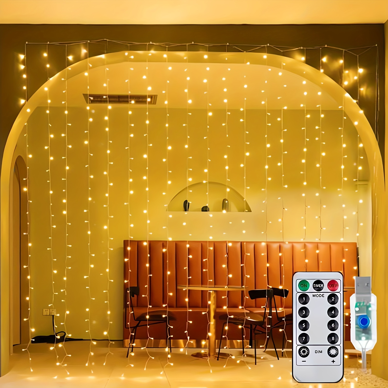 Tenmiro Lot de 2 rouleaux de lumières LED pour chambre à coucher, 30,5 m  (15,2 m) - Synchronisation de la musique intelligente - Changement de  couleur