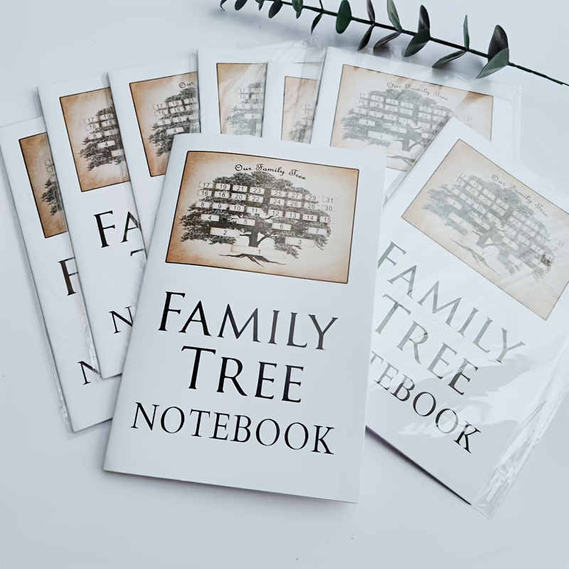 1pc Family Tree Notebook,fill In Your Family Members, Personal Family  History Family Tree Notebook Record