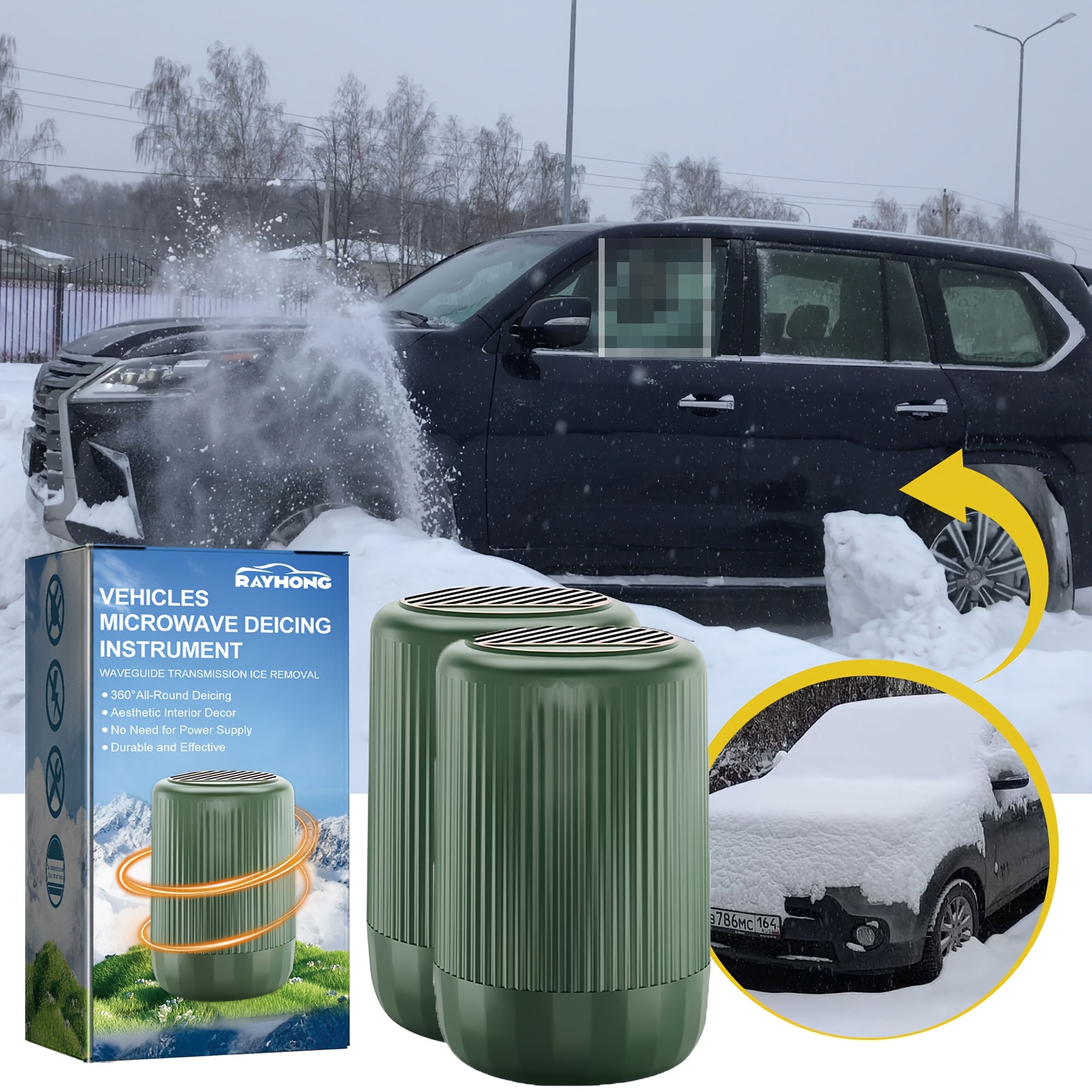 

Two- Windshield And Portable Heating For