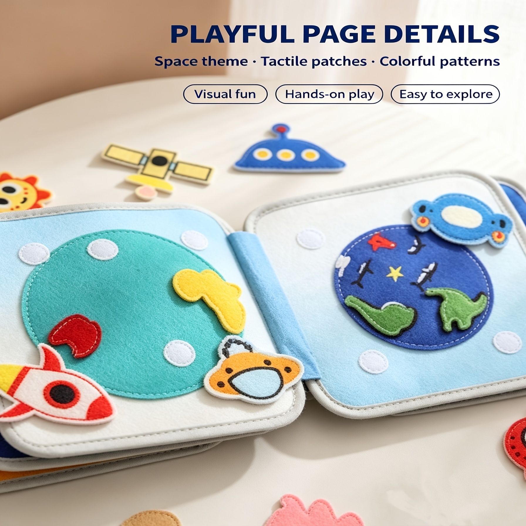 3D Cloth Book for Cognitive Learning and Interactive Play
