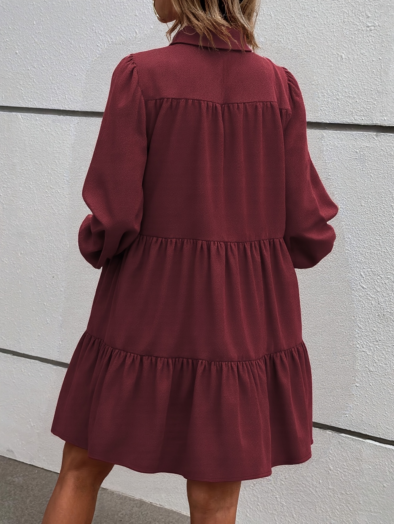 chinese dress ladies Adult’s Long Sleeve Corduroy Dress main image 0