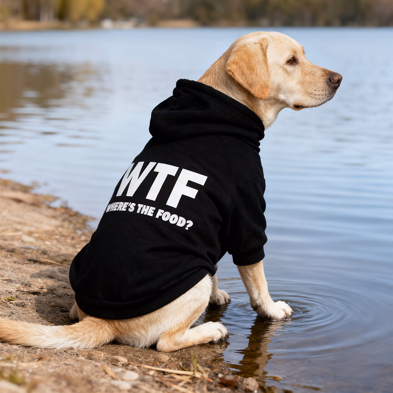 hoodie hooded sweatshirt medium to large dog wheres the instantly enhancing sense made from soft and fabric warm and breathable Product details 1