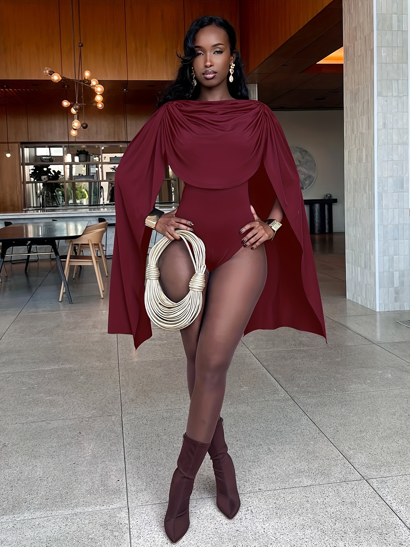 New Autumn Fitted Jumpsuit A Flowing