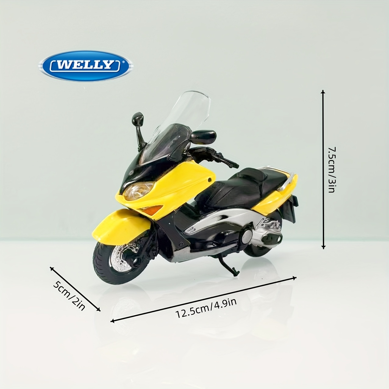 1:6 scale alloy steel road bike model toy, weather resistant