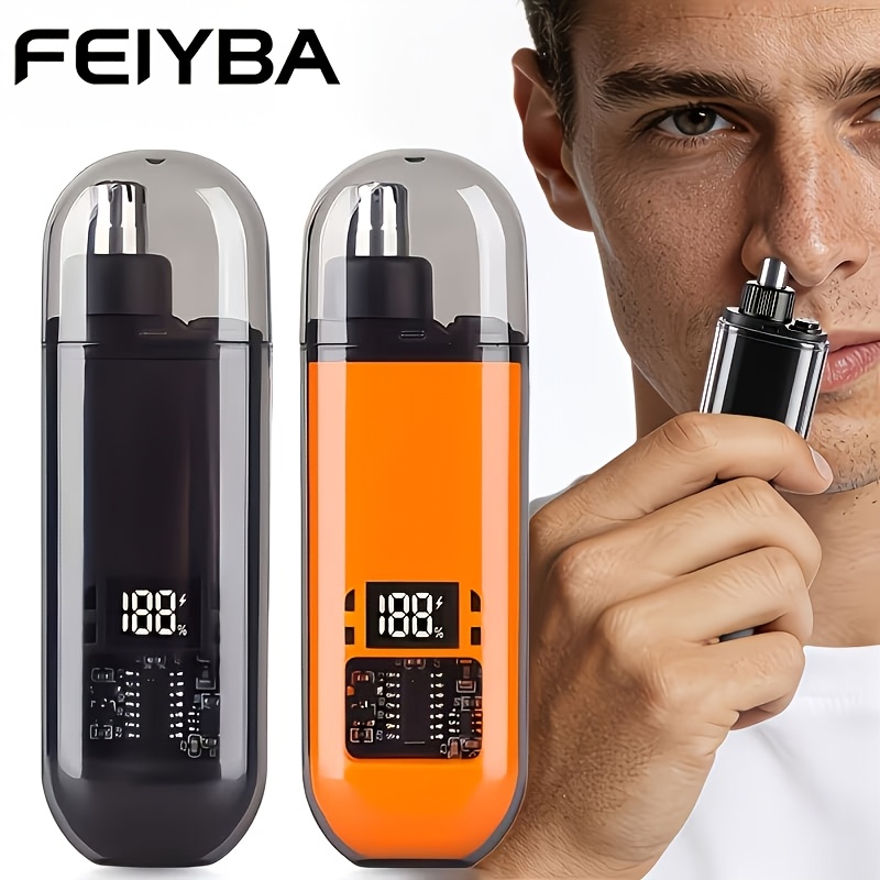 newly charging type for men and women professional nose hair trimming battery double blade easy to clean compact easy to to clean long Product details 1