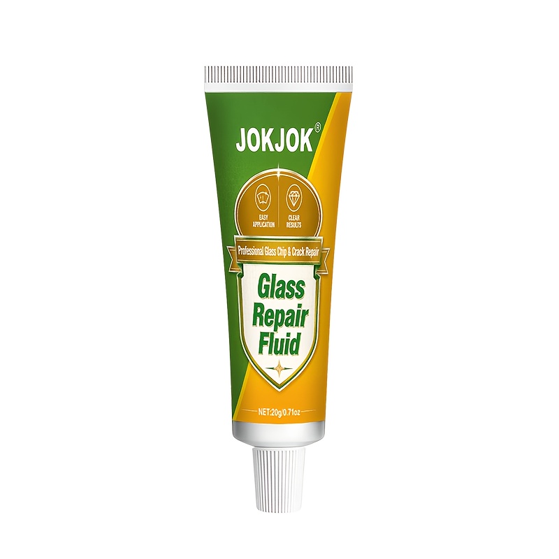 TEMU Jokjok Glass Repair Fluid, -on Glass Restoration Paste For Car Windshields, Household Window & Electronic Device Screens, , Star And Linear