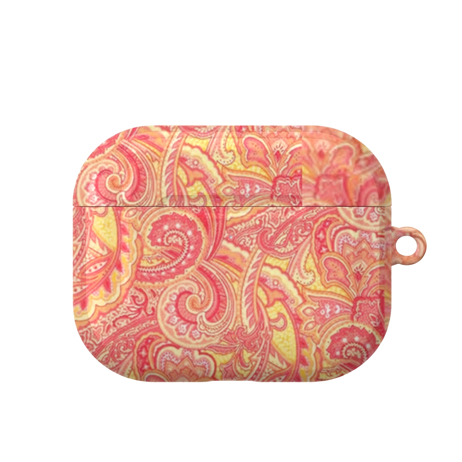 TEMU Artistic Paisley Light Pattern Earbuds Case Suitable For /2/1, Glossy Trendy Aesthetic Protective Cover For , Perfect For Daily Use And Gifts