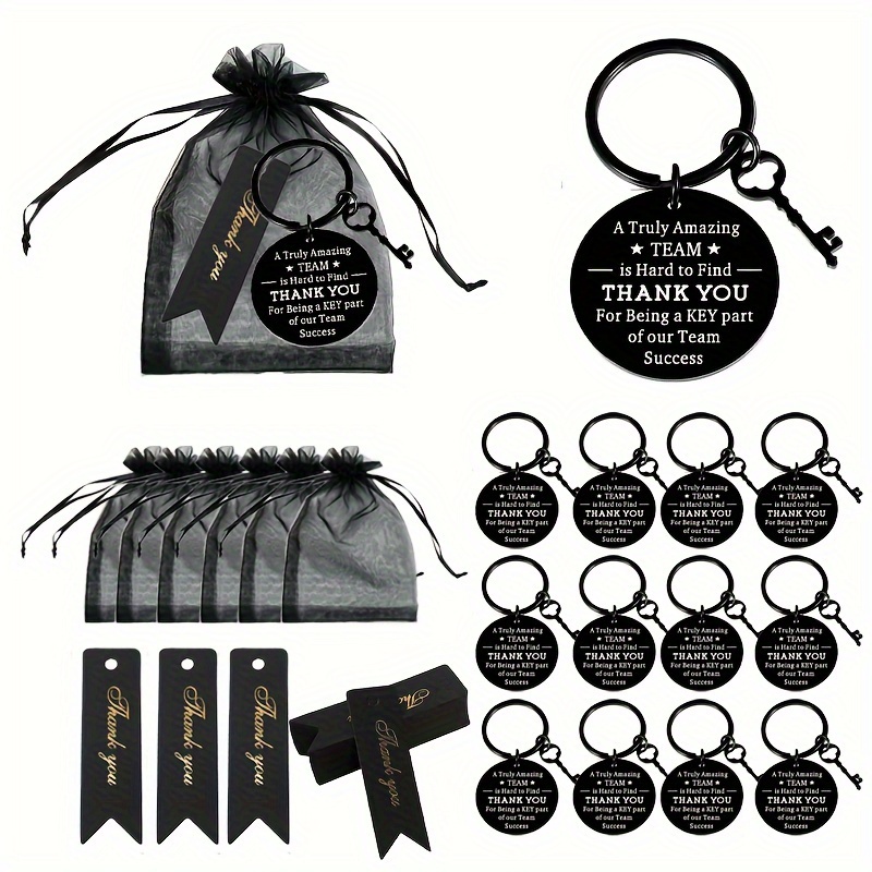 

36pcs, Employee You Keychain , You Teacher Colleagues Keychain , Including 12 Keychains, 12 And 12 You , For Employees And Colleagues, Parties, Nurses And ' Of