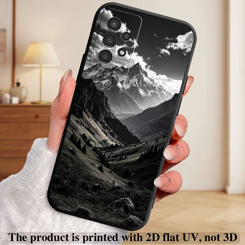 TEMU Phone Case: 2d Flat Matte Soft Phone Case For For Galaxy A04 A04s A05 A05s A06 A07 A13 A14 A15 A16 A17 A22 A23 A24 A25 A26 A32 A33 A34 A35 A36