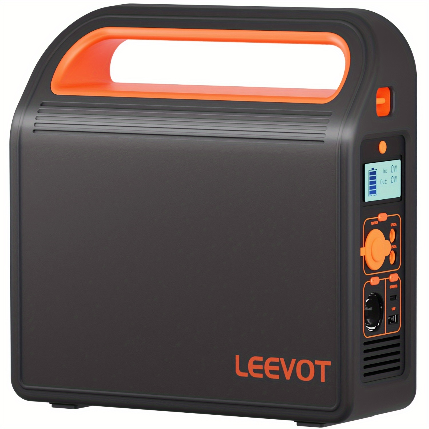 

Portable Power Station 300w, Leevot 288wh Solar Generator With 60w Usb-c Pd Output, 110v Pure Sine Wave Ac Outlet Backup Lithium Battery Pack For Outdoors Camping Travel Hunting Home Blackout