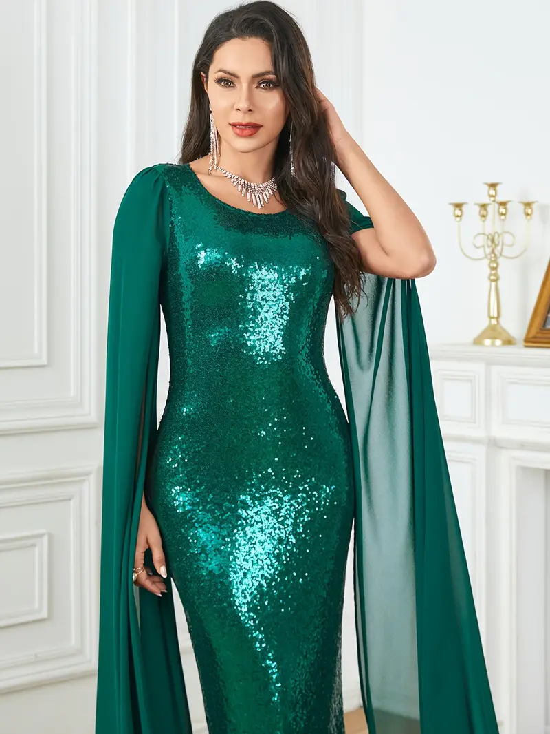 i need to know shiny maxi dress High Slit Ruched Long Sleeve Tricot Off Shoulder, Need To Know Maxi Dress in Brown, Size XL,