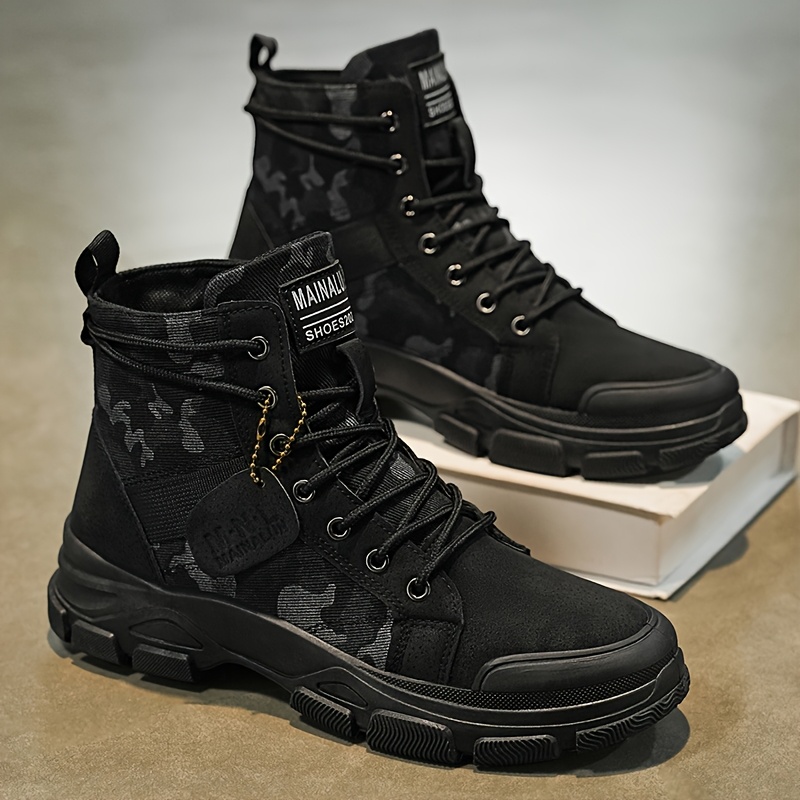 Men's Waterproof Hunting Boots, Low Cut Design
