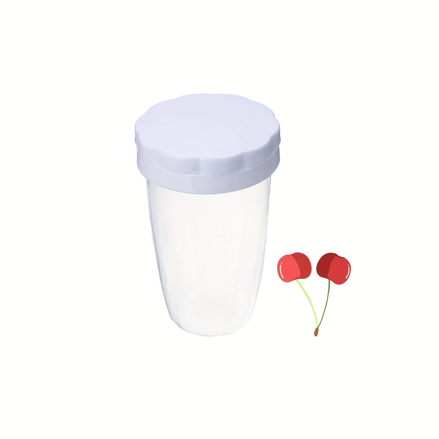 TEMU Reusable Plastic Flour Sifter With Lid - Multifunctional Flour, Coffee & Powder Dispenser Suitable For, Precise Measuring With Durable Easy-,
