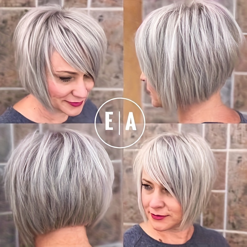 

Straight Bob Wig For Women - Synthetic , & , For &