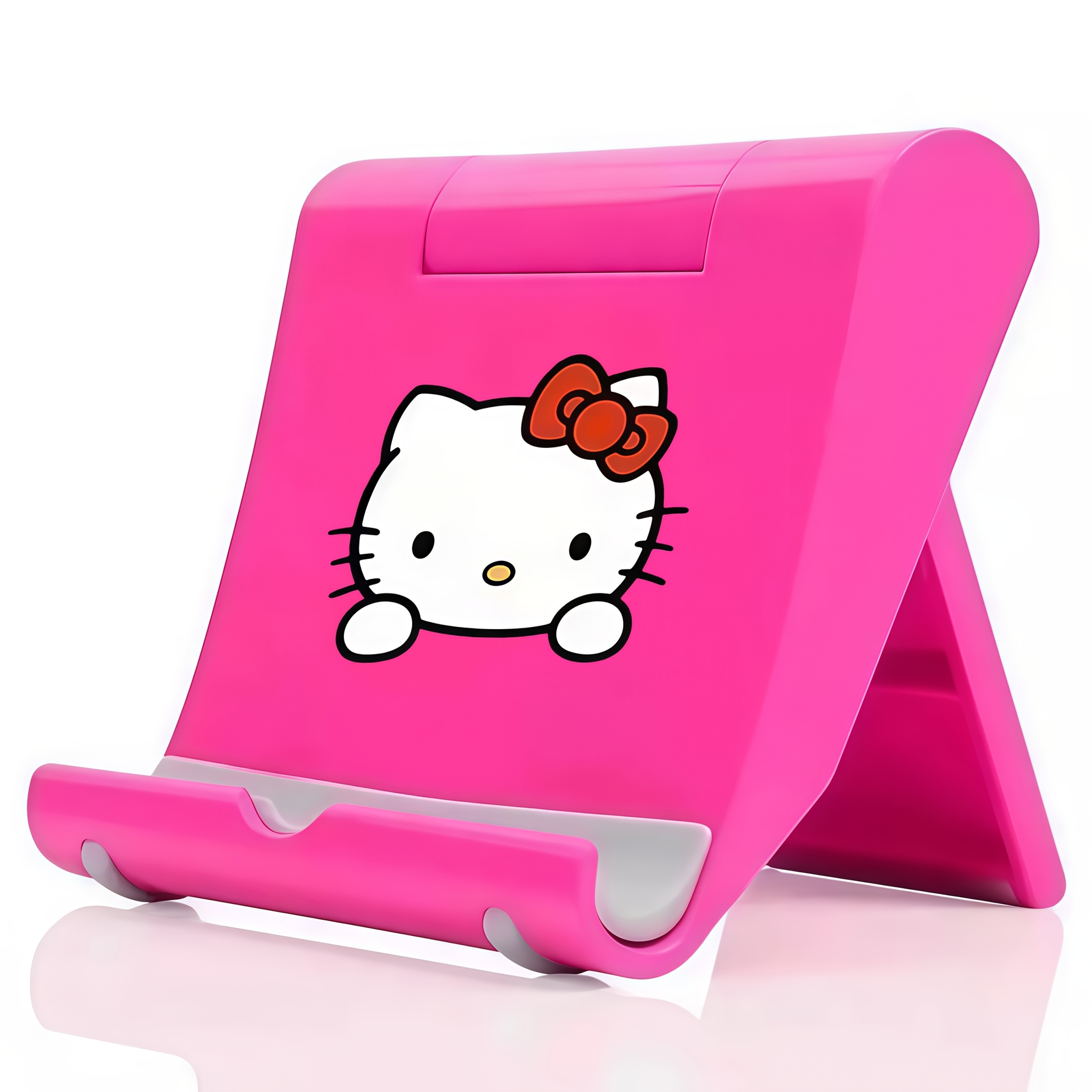 1pc HelloKitty Portable Folding Stand | ABS Material, Ideal for Smartphones and Tablets, Compact and Lightweight Design, Perfect for Home Office or Travel, Travel Accessories | Modern Accessory | Durable Stand, Tablet Stand 5 1pc HelloKitty Portable Folding Stand | ABS Material, Ideal for Smartphones and Tablets, Compact and Lightweight Design, Perfect for Home Office or Travel, Travel Accessories | Modern Accessory | Durable Stand, Tablet Stand - Image 5