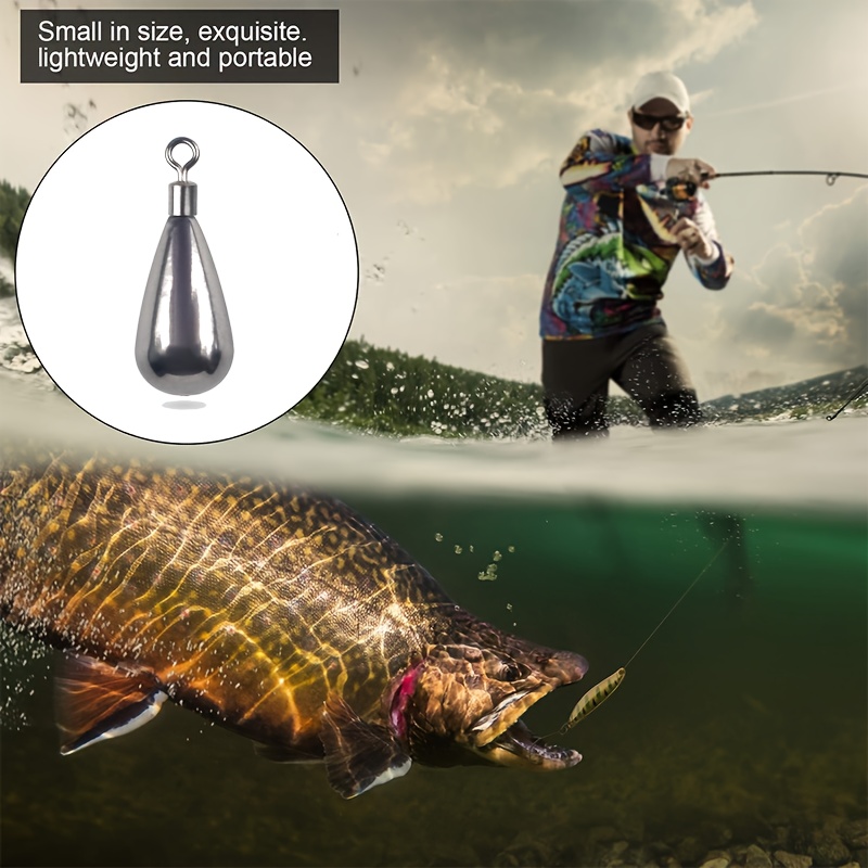 steel free rig tear drop shot weights Temu United Kingdom - Main Image