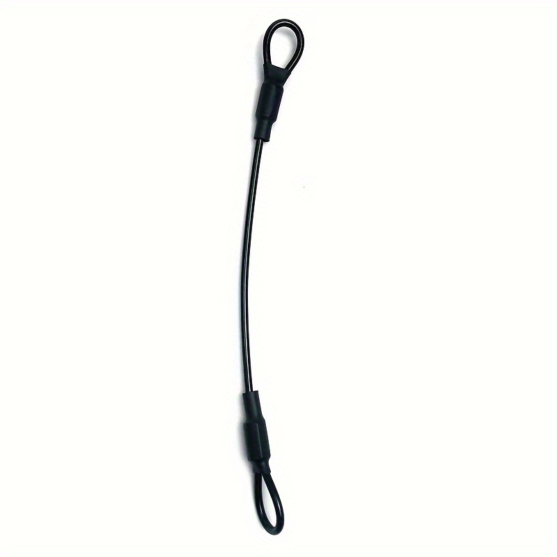 1pc 30cm Anti-theft Rope Helmet Storage Wire Safety Stainless Steel Cable For Motorcycle Moto Helmet