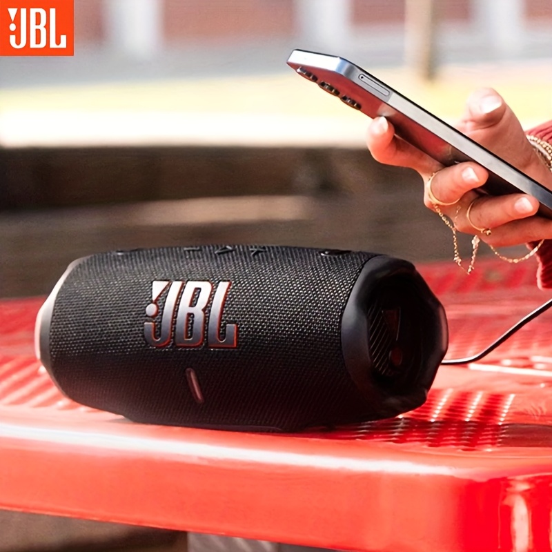 JBL CHARGE6 Music Shockwave 6Th Generation, Portable Wireless Outdoor Cycling Speaker, 24-Hour Battery Life, Detachable Carrying Bag, Enhanced Sound Effects, Dual Speakers, Multi-Device Connection, Dustproof Subwoofer Desktop Home Audio