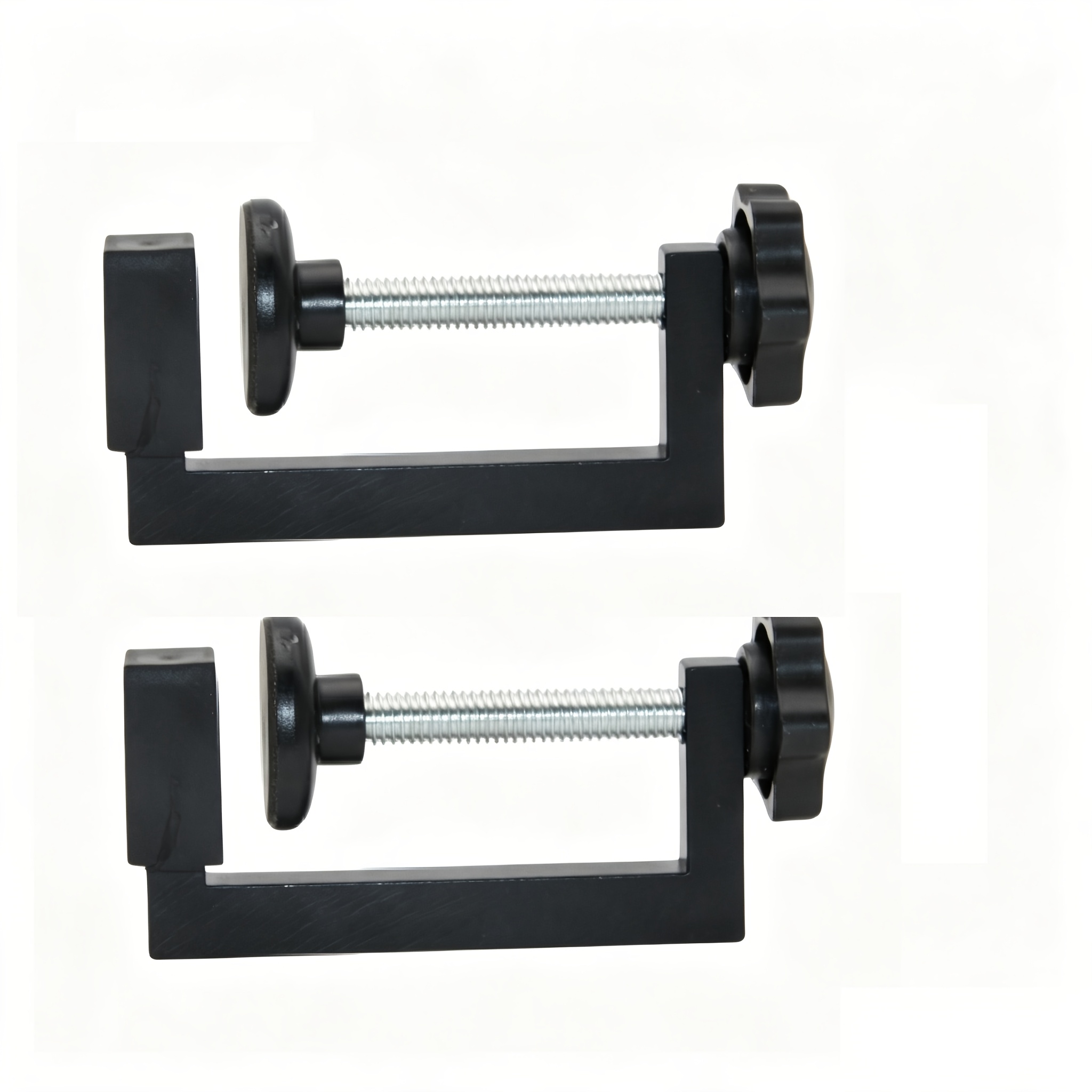 TEMU 1/2pcs Heavy-duty Adjustable Woodworking Clamp -fix Mechanism & Suitable For Woodworking, Carpentry,, Tabletop Clamping Fixture For Workbenches,