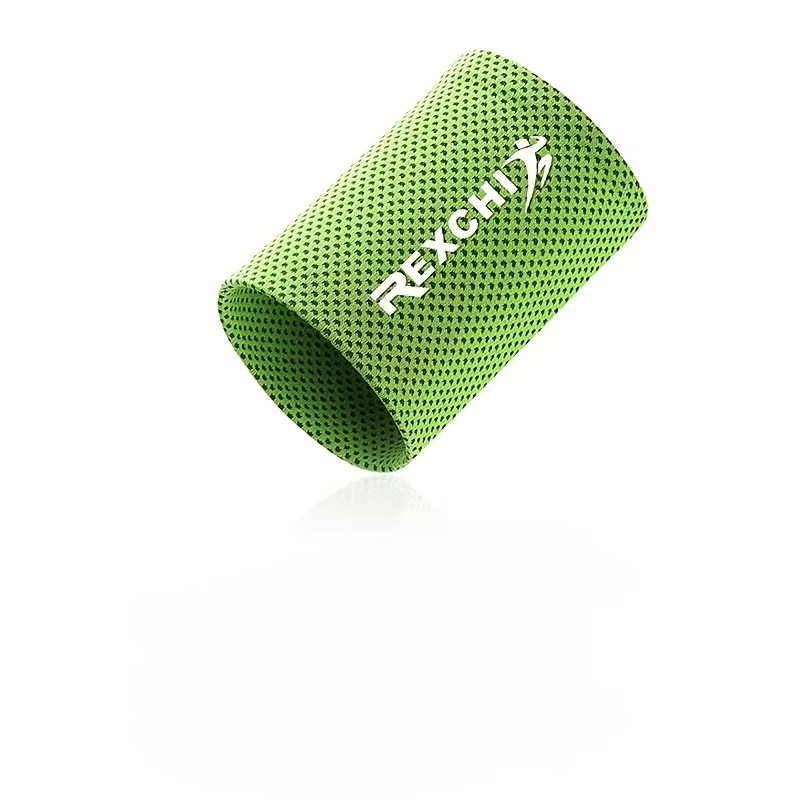 Polyester Nylon Cooling Wrist Wraps Soft, Quick Dry Unisex For Workout, Running Training