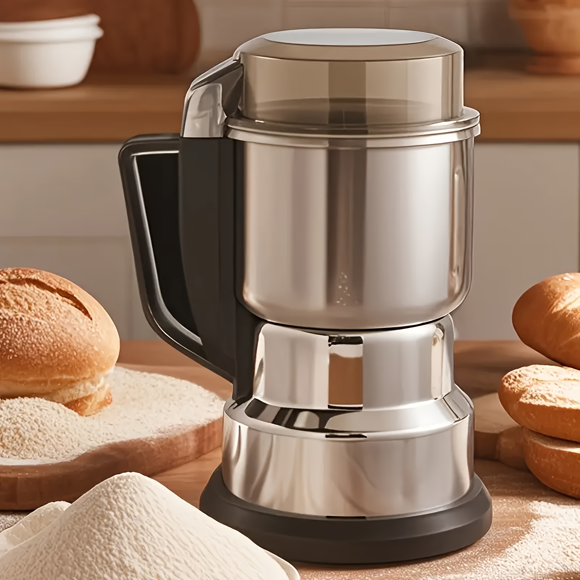 TEMU Home Coffee Bean Grinder - Coffee Bean Grinder - Coffee Bean Grinder Electric Coffee Bean Grinder | Coffee Bean Grinder With Stainless Steel