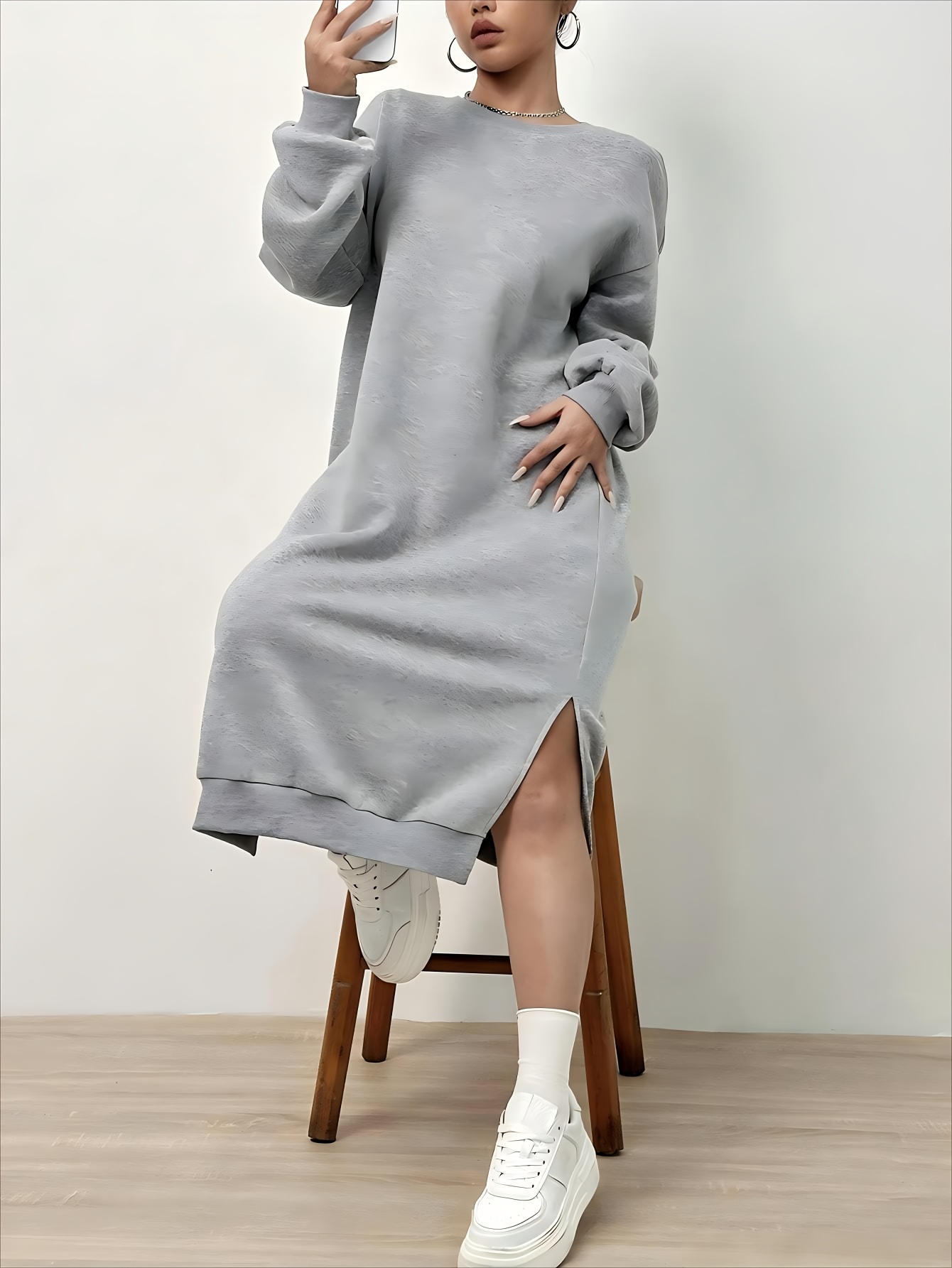 white christmas dresses Navy Stripe 1/4 Zip Sleeveless Sport Dress