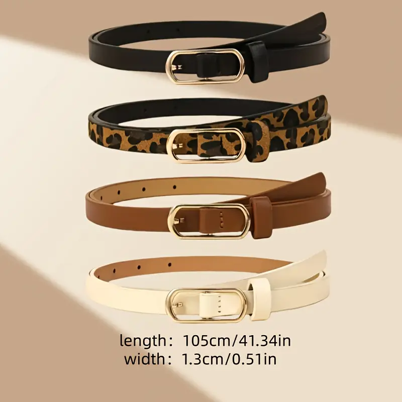 4pcs womens waist belts dress belts leopard - Temu Mauritius 4pcs womens waist belts dress belts leopard - Temu Mauritius