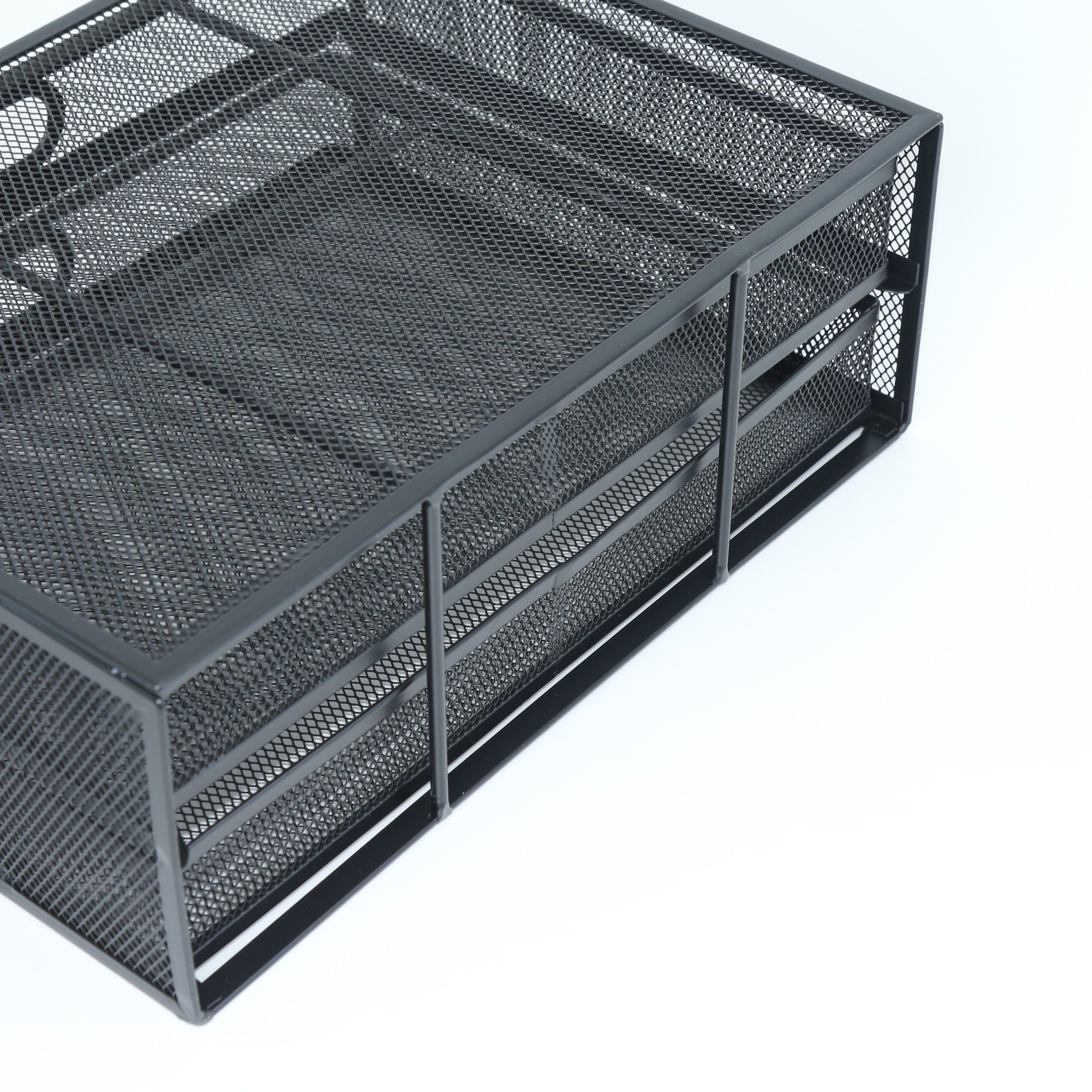 Multifunctional Storage Rack with Drawers for Desktop Organization