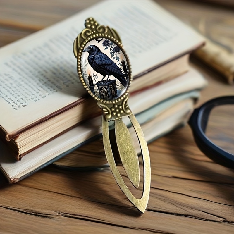 Fashionable Crow Bookmarks For Book Lovers' Gifts