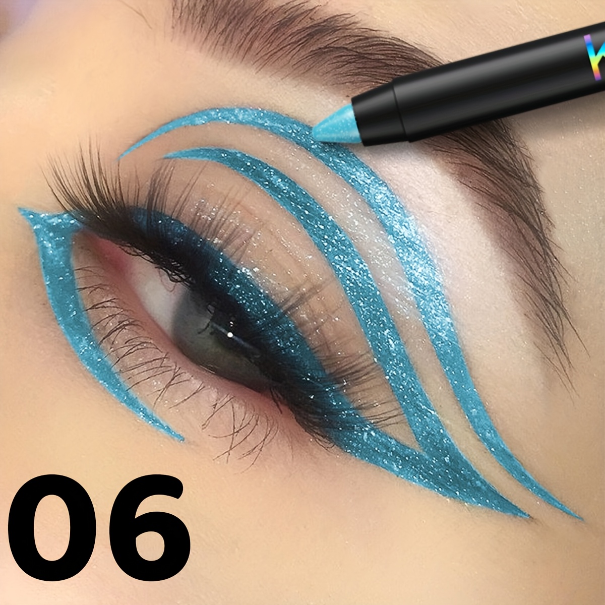 Eyeliner, Sparkle, Decorate The Eyelids, Make Contour More Clear, Make More Attractive, Waterproof, Lasting Makeup, Eyeshadow