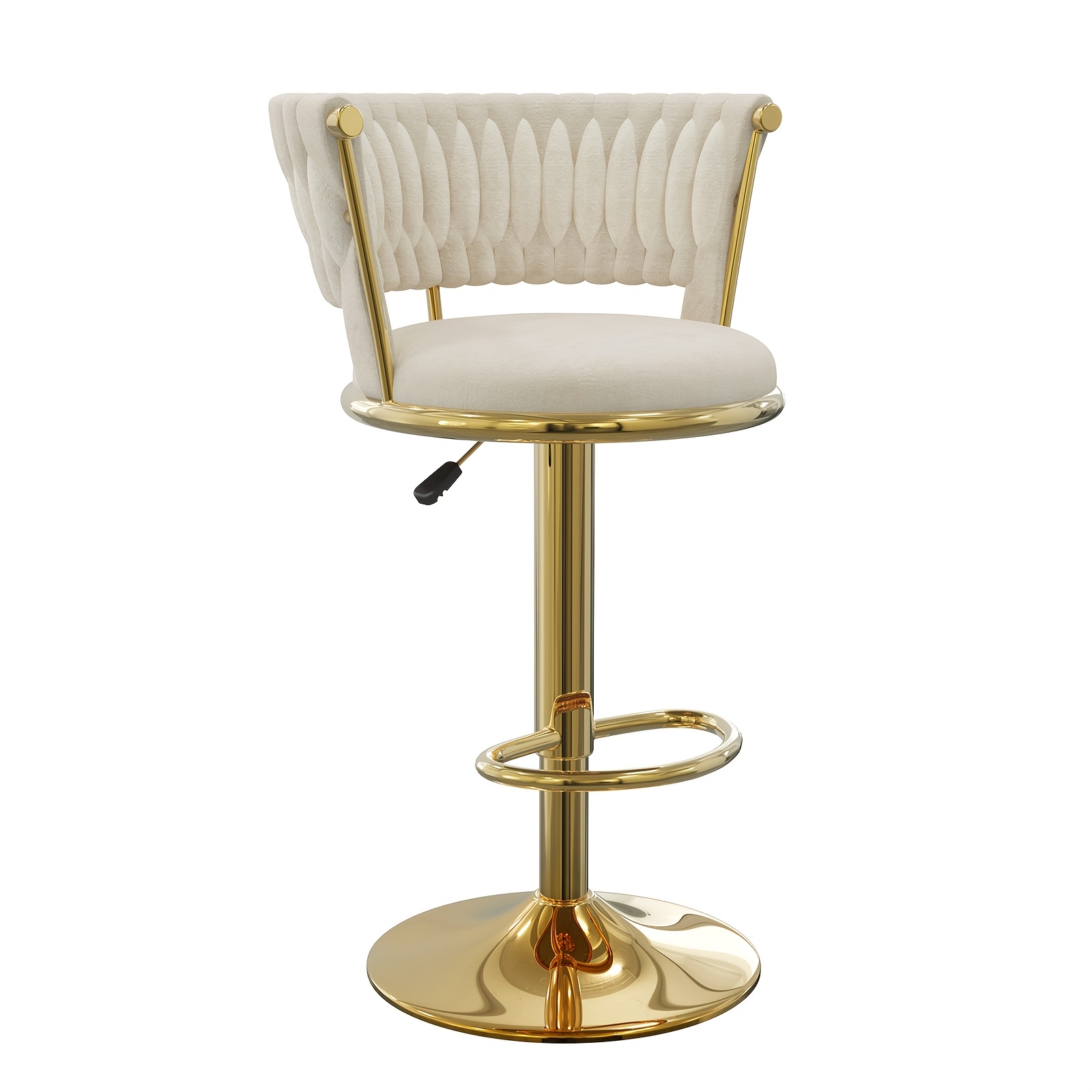 For Bar Seating, Dining For Bar Stools, , Lounge Seating, Versatile Chairs, Ideal For Bars And Eateries, In White And Golden