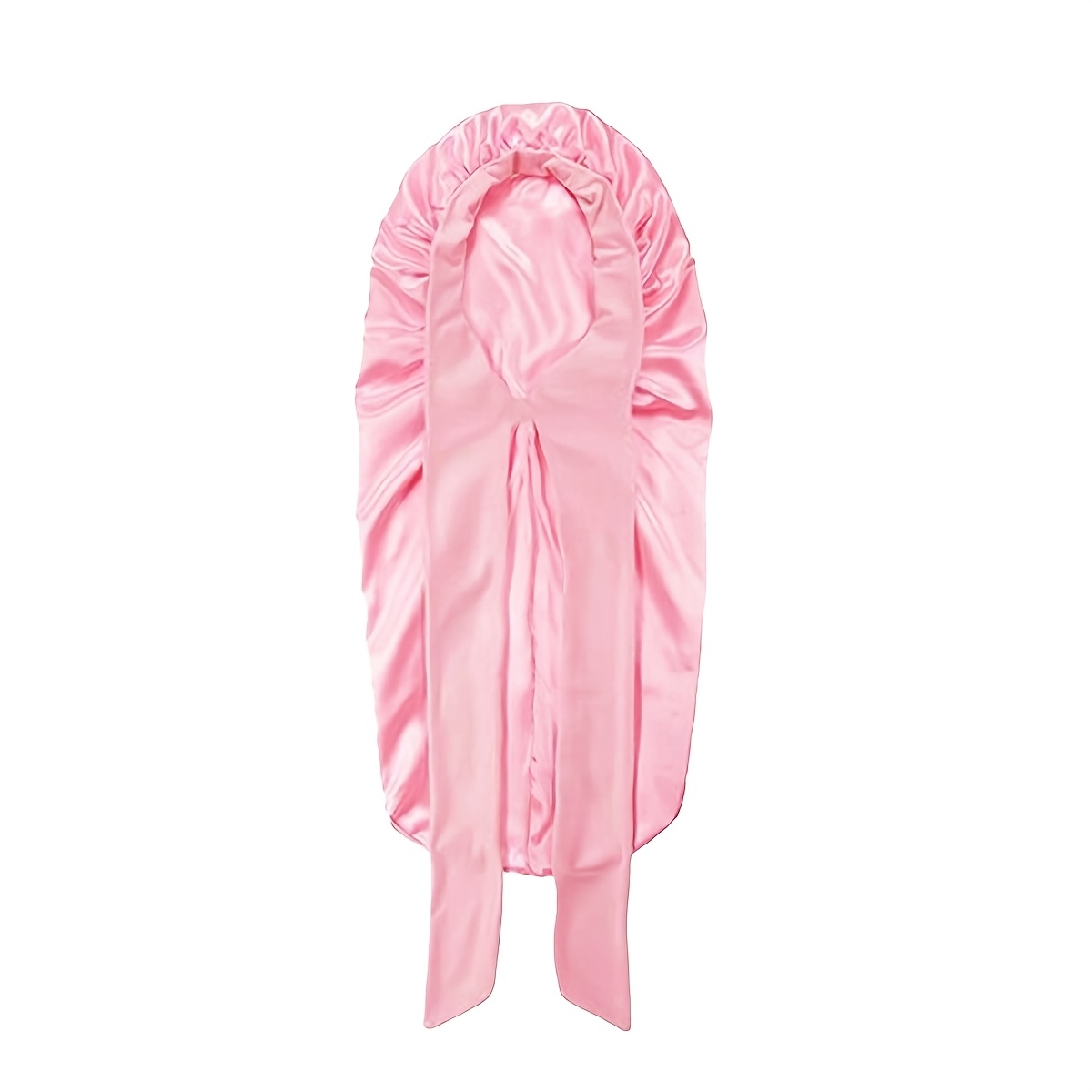 TEMU Sleep Hair Tool, Satin Bow Sleep Cap, Large Sleep Cap, Sleep Cap Wrap, Suitable For Long Curly Braids Sleep , Women's Satin Curly Braids, Satin