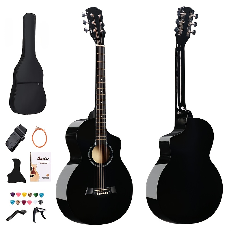 Complete Acoustic Guitar for Beginners, 38 Inches, Wooden Guitar... product image 12