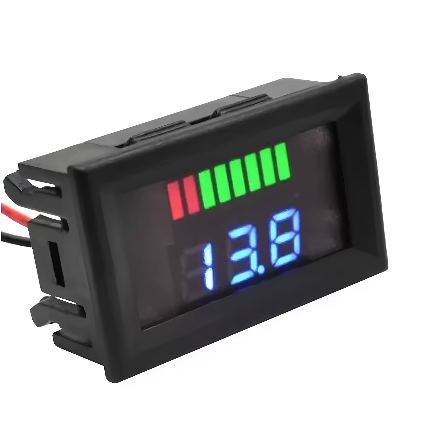 item picture battery indicator 2in 1 battery capacity voltage meter 12v 24v 36v 48v 60v 72v indicator battery capacity monitor