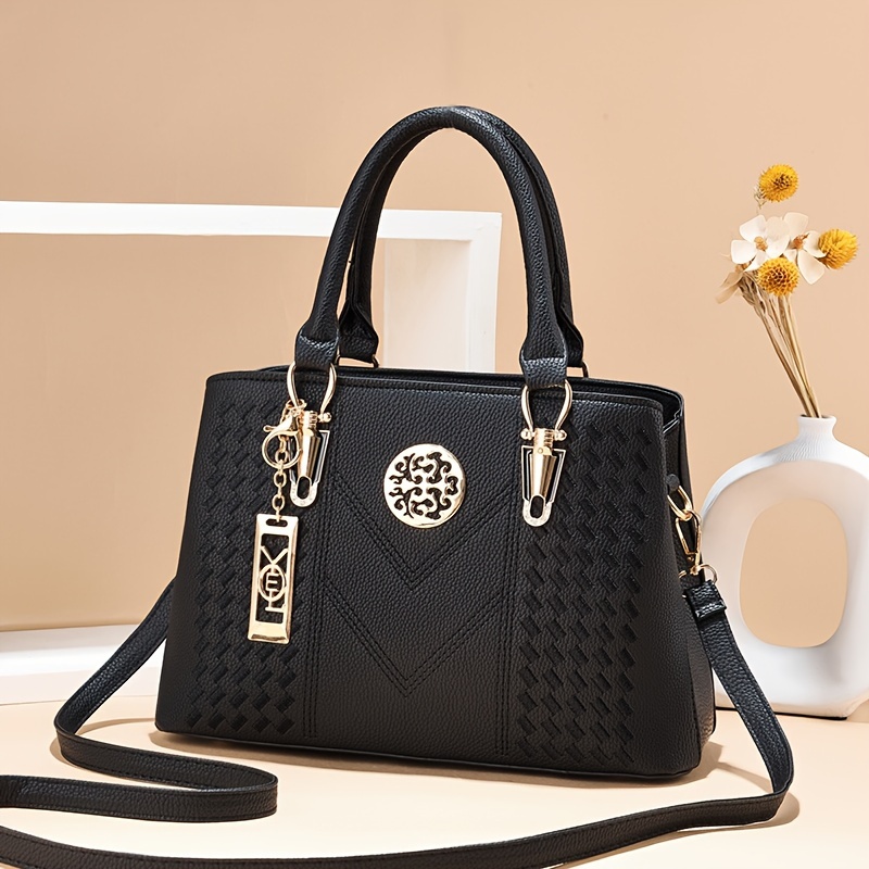 

Tote Bag For Women - Spacious Shoulder & Crossbody , Zip , And - Lining